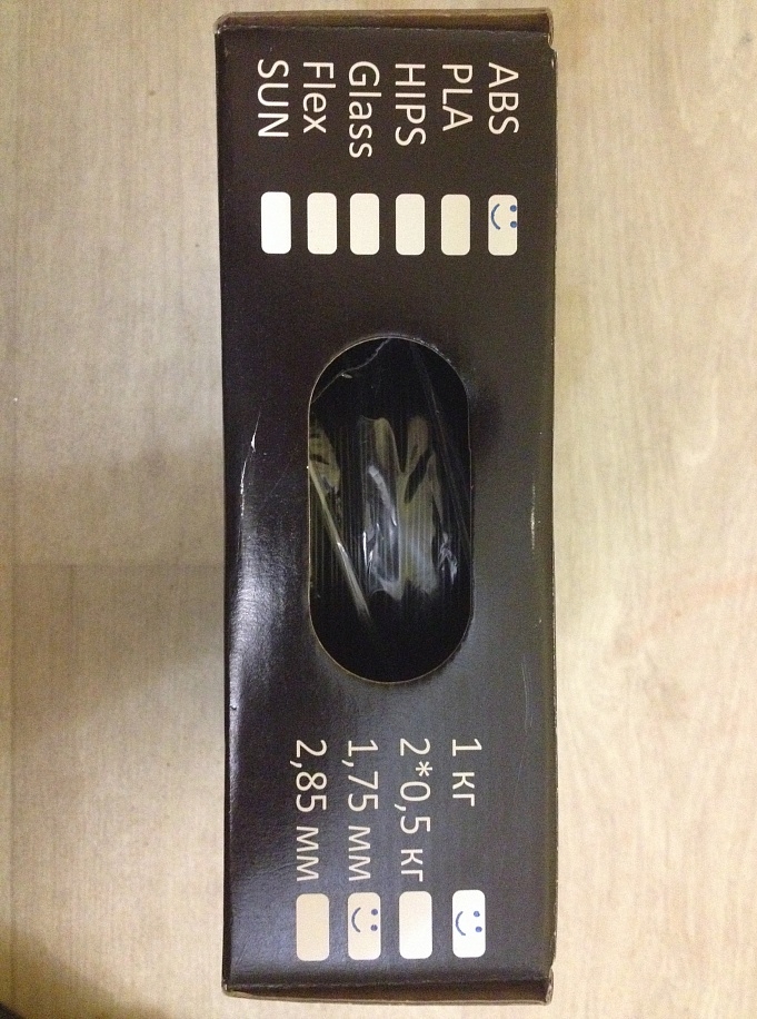 Обмен ABS 1 кг.чёрный на PLA 1 кг. (беж, сер., кор., бел.)