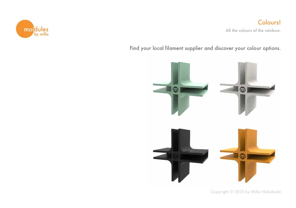 Raf montajı için sabitleme sistemi (Plastik Aparattır!!!)