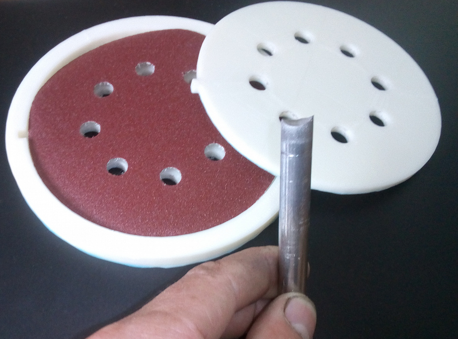 125'te daireleri taşlamak için şablon (Plastik Aparattır!!!)