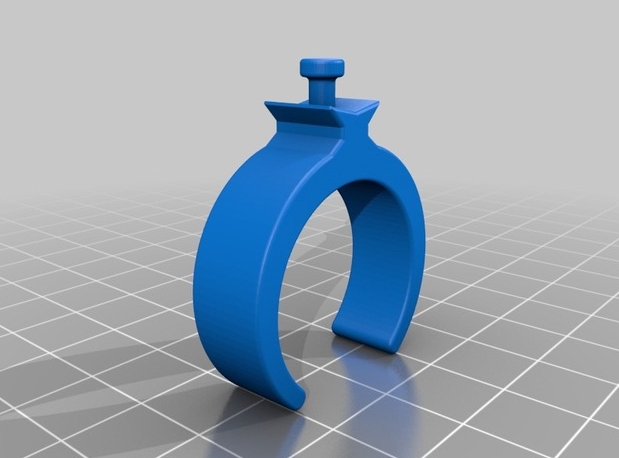 Dennerle T8 Reflektör Kelepçesi (Plastik Aparattır!!!)