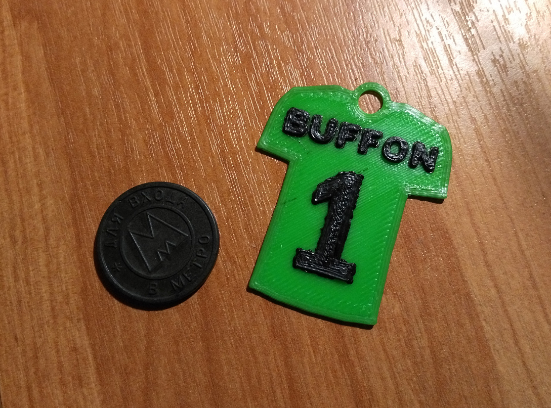 Anahtarlık BUFFON (Plastik Aparattır!!!)