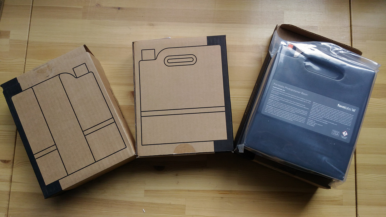 Продам картриджи Formlabs Grey Resin или Black Resin 1л (новый)