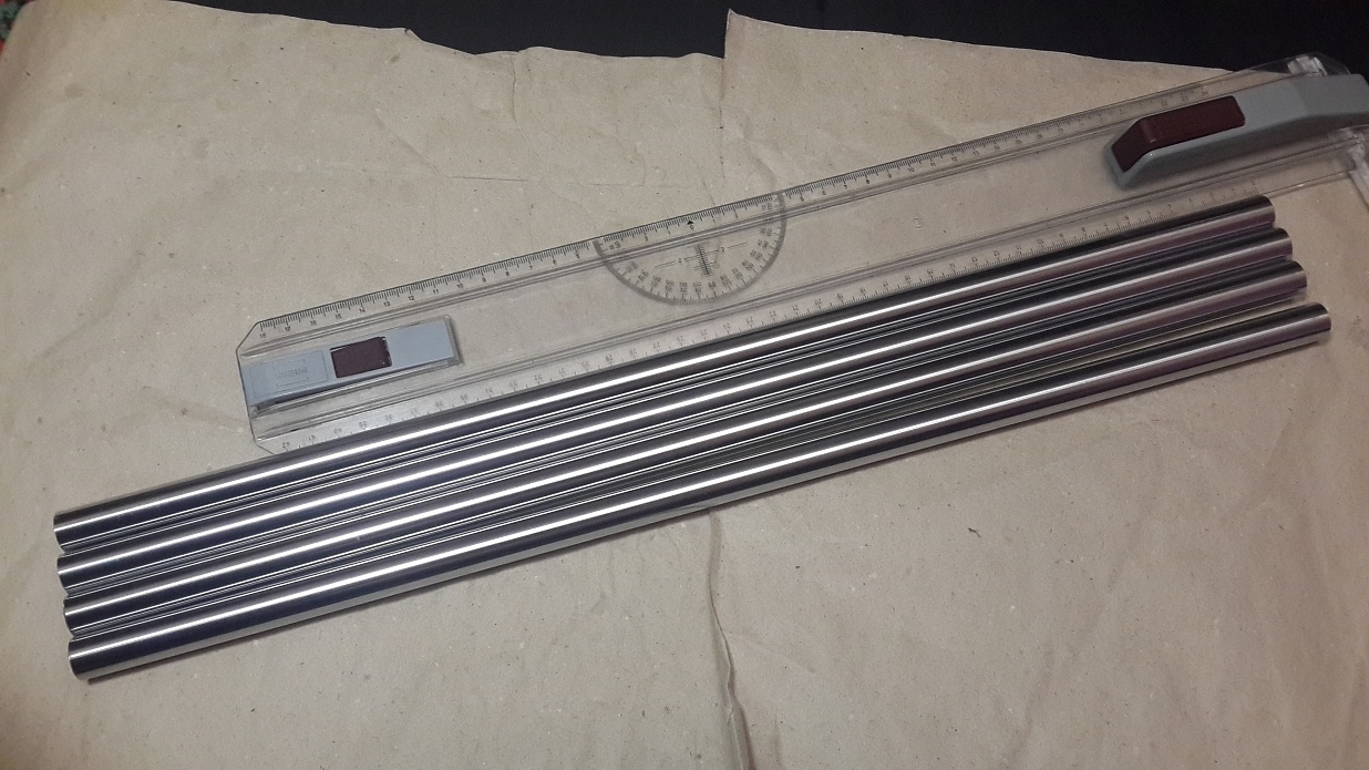 Продам валы линейного перемещения (SF16) D16mm L500mm (4шт) Продам валы линейного перемещения (SF16) D16mm L500mm (4шт)