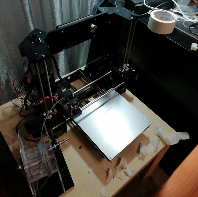 Anet A6, рабочий