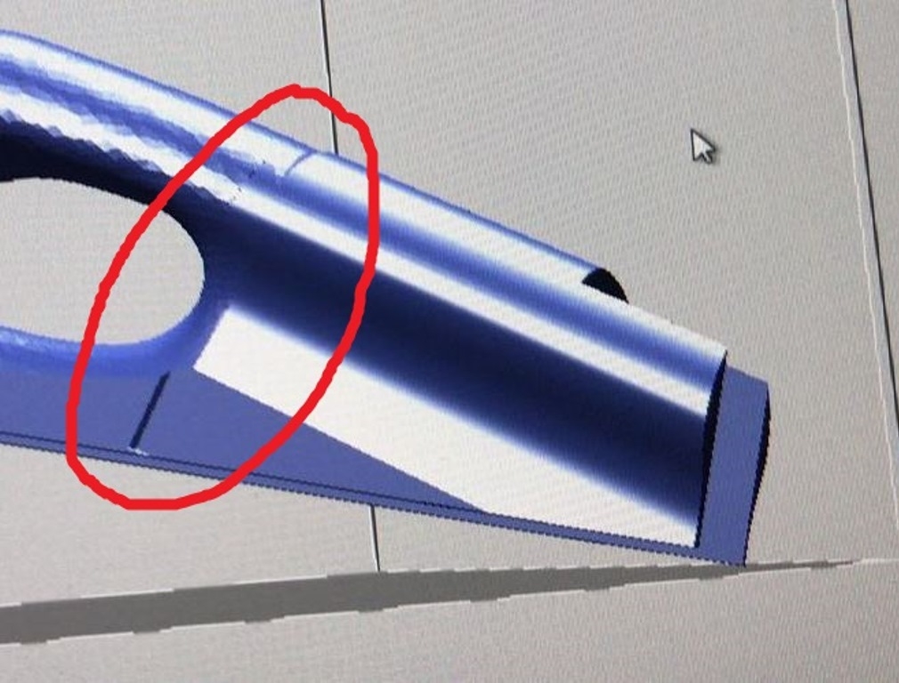 Необходимо подправить STL, либо OBJ модель