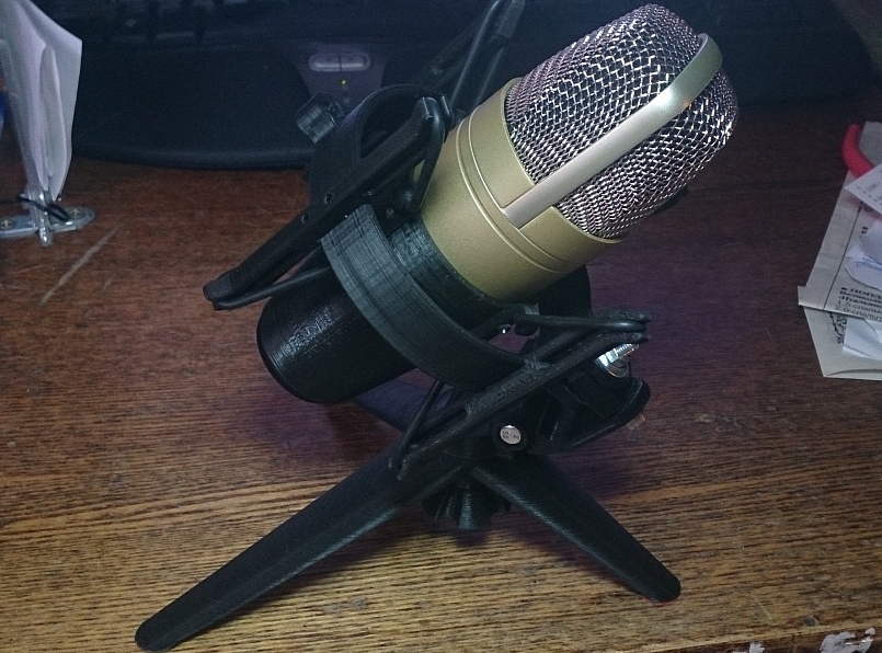Настольная подставка-паук под микрофон