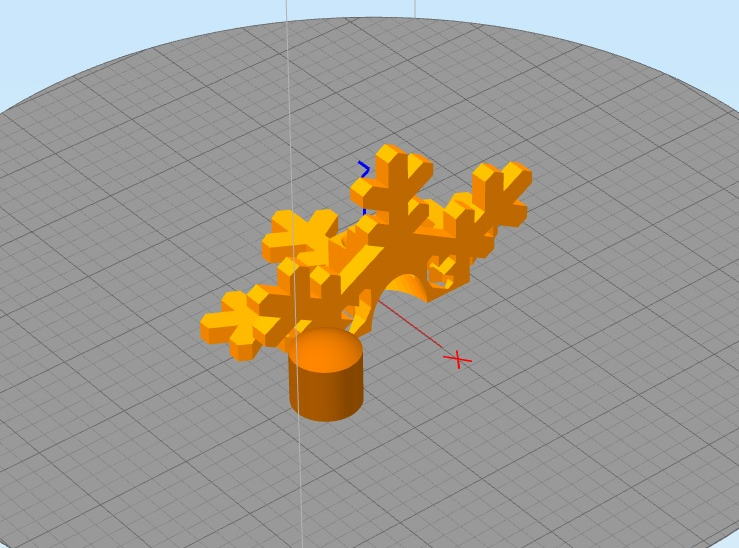 Stl в solidworks. Снежинка STL.