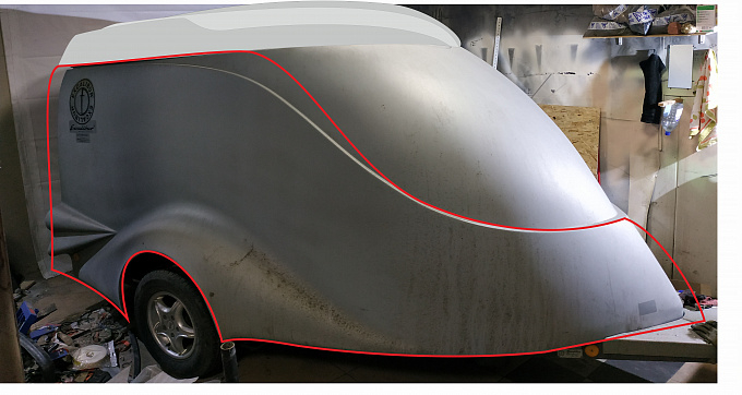 Кузов прицепа