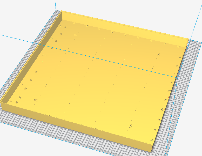 FDM печать 600x600x50мм PETG