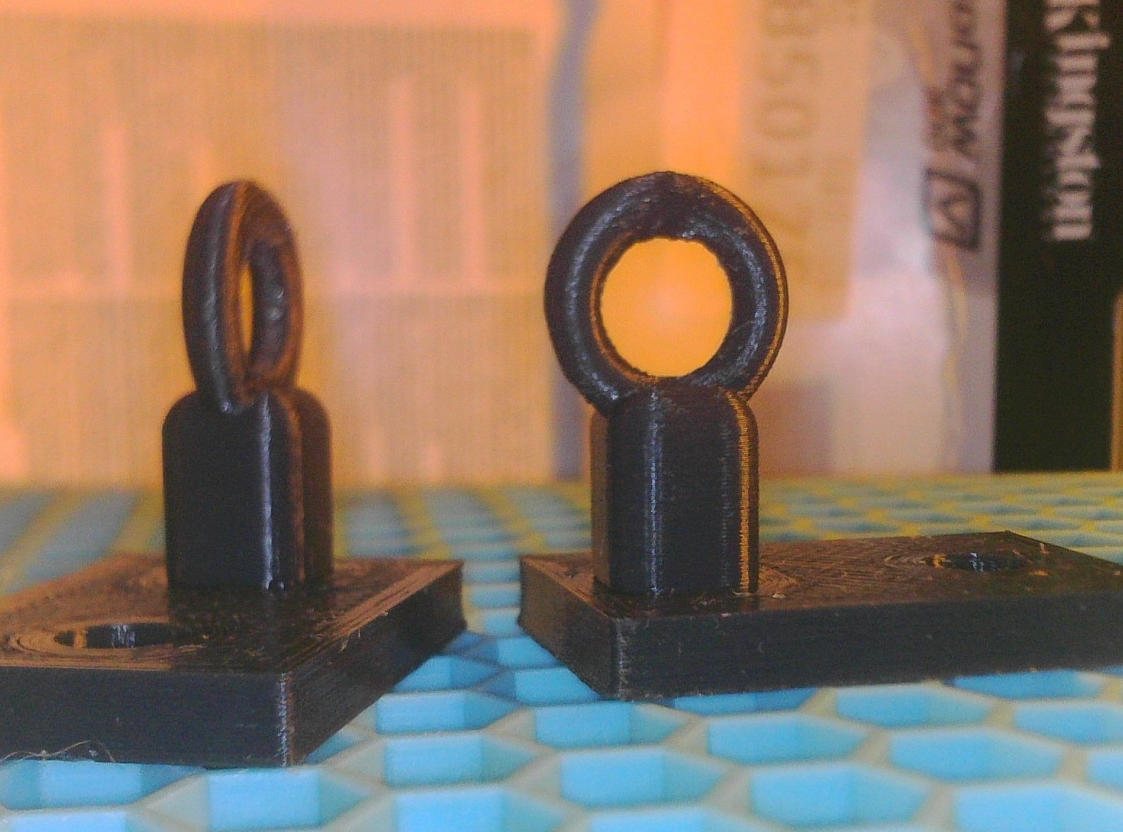 20X20 mm profil için filaman kılavuzları. (Plastik Aparattır!!!)