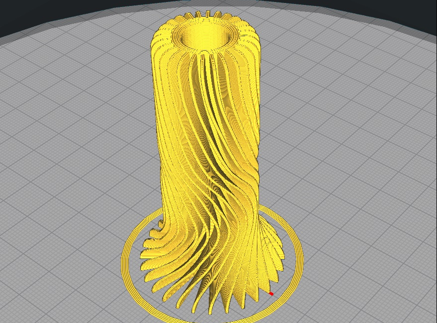 Küçük bir çiçek için vazo (Plastik Aparattır!!!)