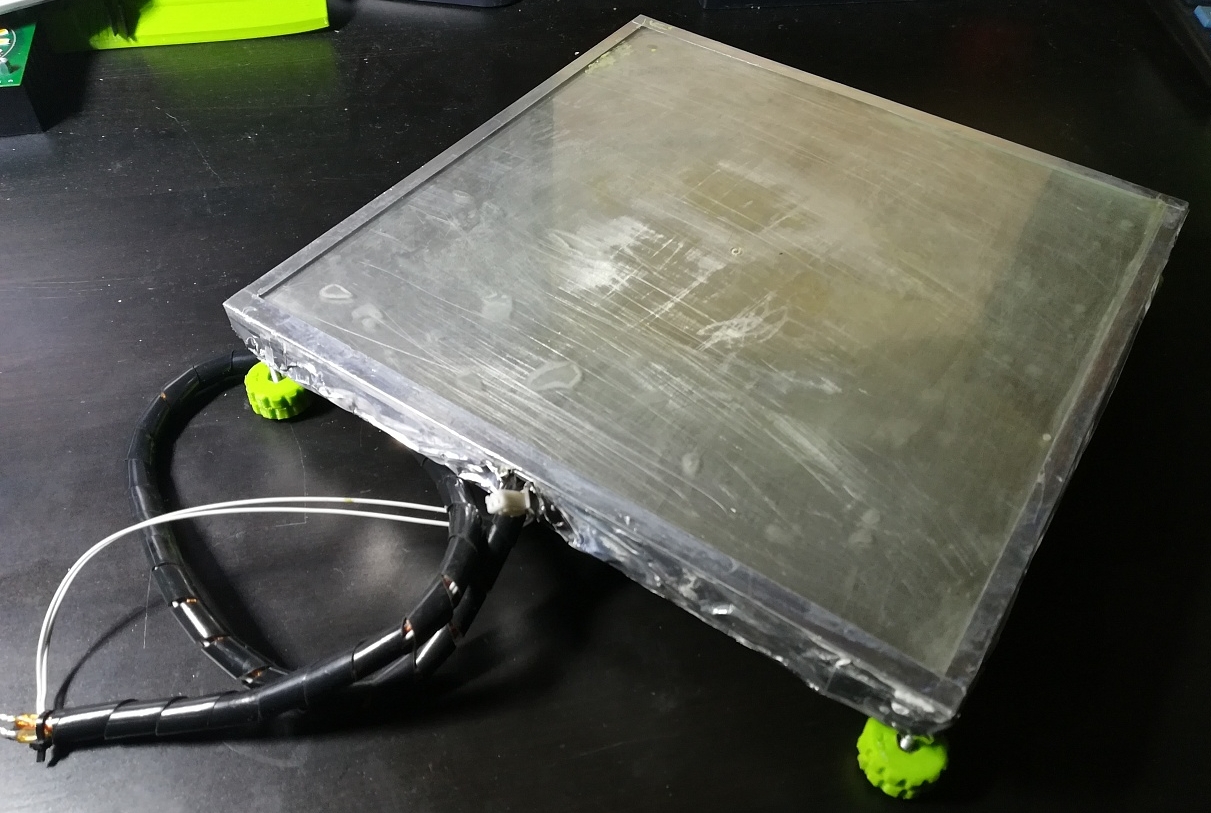 Продам алюминиевый стол (Heatbed) допиленный напильником