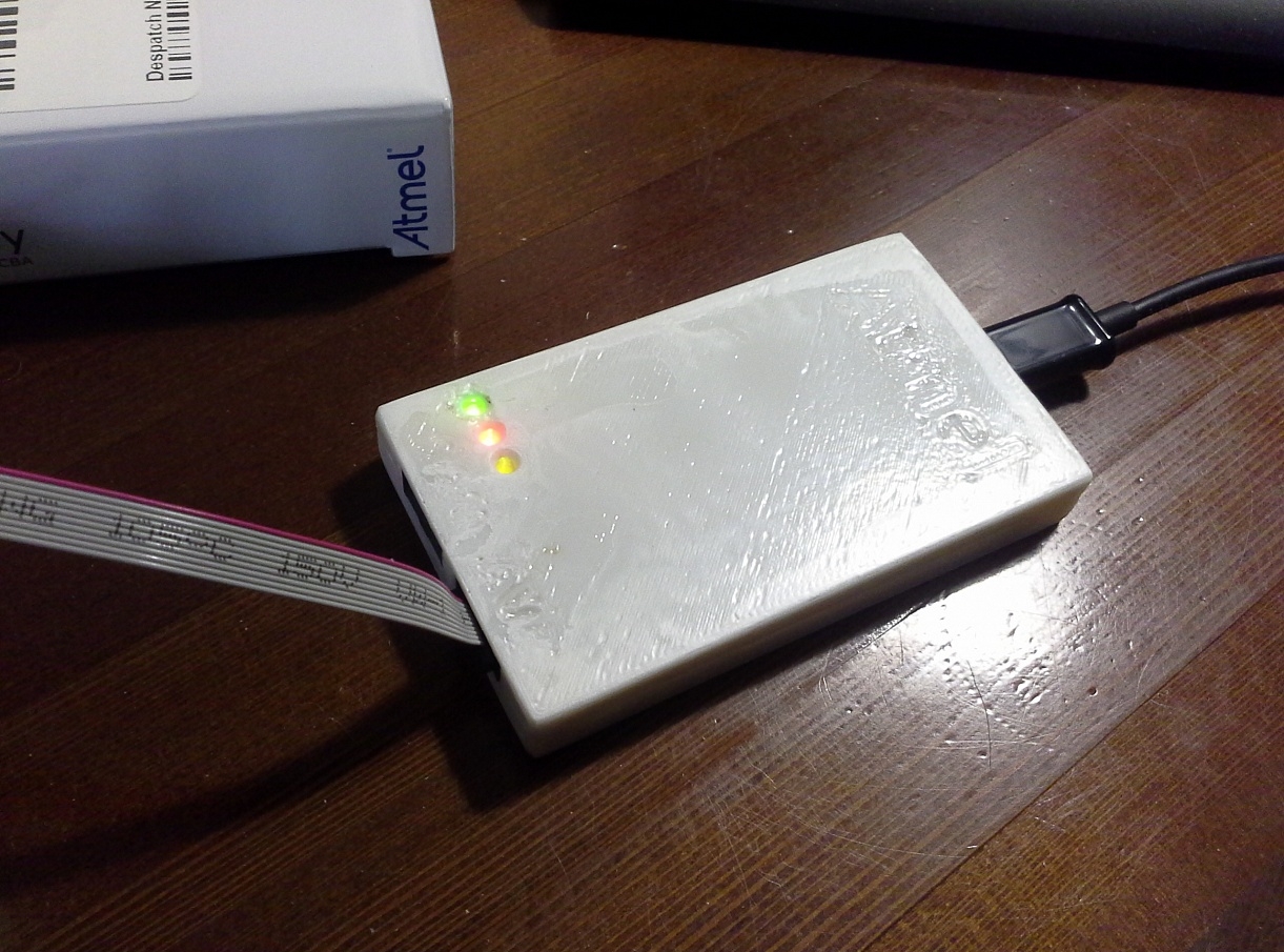 Atmel-ICE programlayıcı/hata ayıklayıcı için muhafaza (Plastik Aparattır!!!)