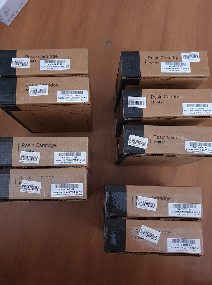 Фотополимерные смолы Formlabs (9шт разные)
