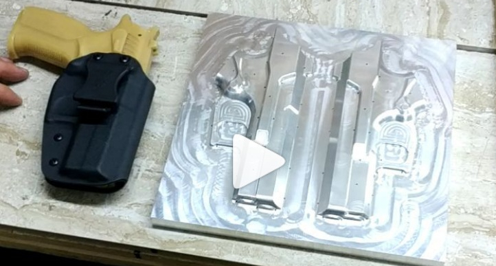 Смоделировать пресс-форму для кабур