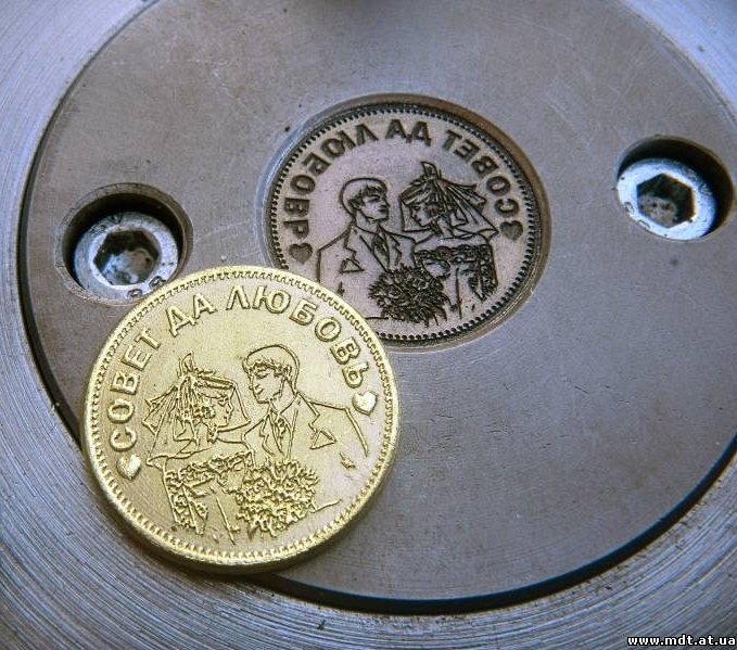 Сделать 4 (четыре) 3D файла для изготовления штампов по металлу