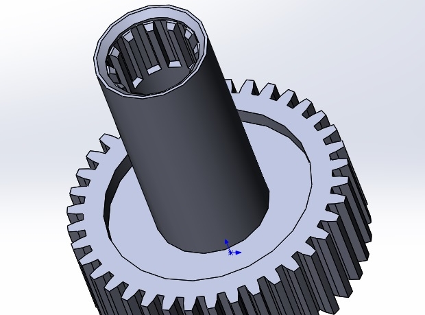 Binatone MGR-3040 kıyma makinesinin büyük dişlisi (Plastik Aparattır!!!)