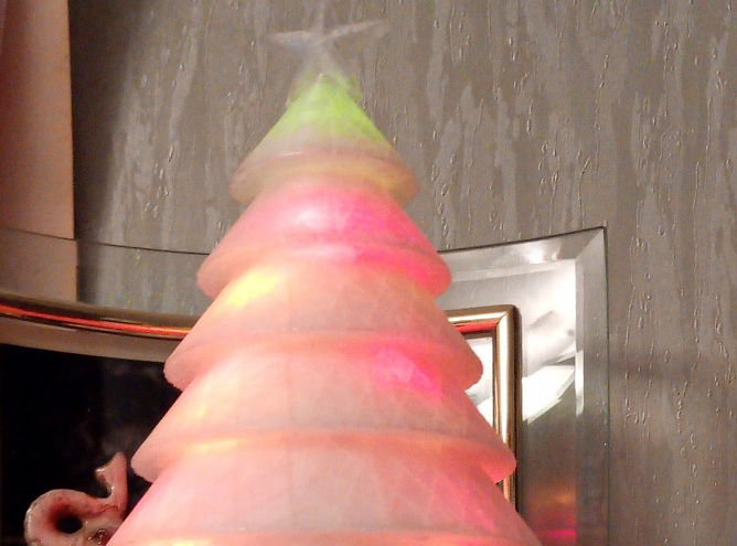 Yanıp sönen Noel ağacı (Plastik Aparattır!!!)