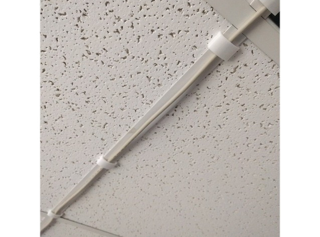 Armstrong'a kablo sabitleme. (Plastik Aparattır!!!)