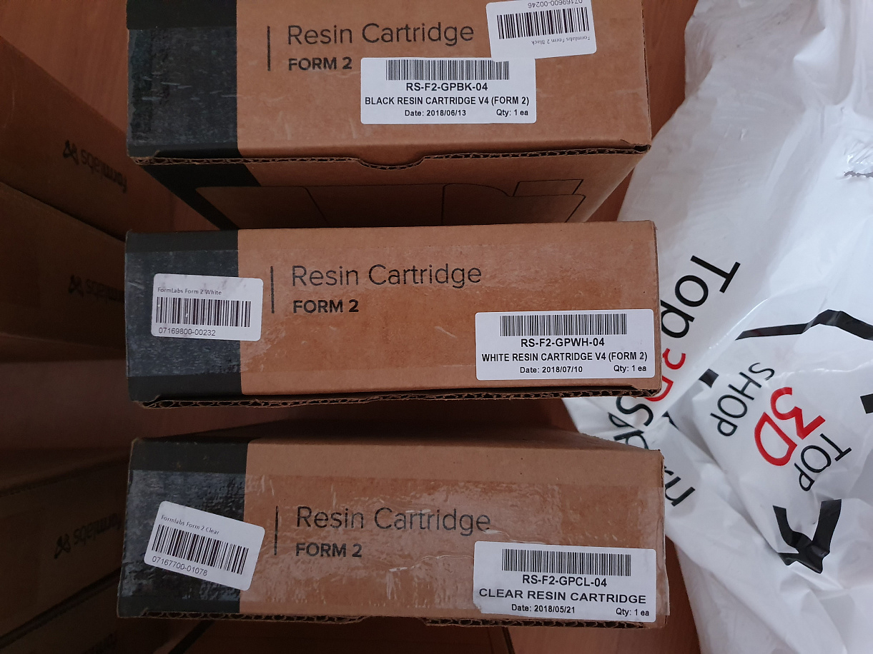 Фотополимерные смолы Formlabs (9шт разные)