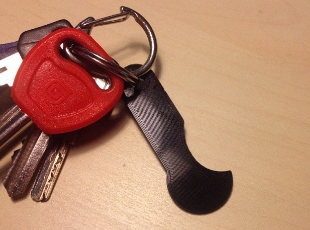 Открывашка для тележек в магазине