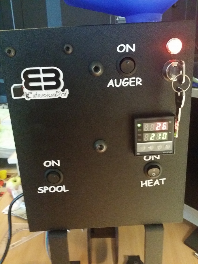 Американский экструдер "ExrusionBot" для создания пластиковой нити для 3D принтера. ABS, PLA, Нейлон Американский экструдер "ExrusionBot" для создания пластиковой нити для 3D принтера. ABS, PLA, Нейлон