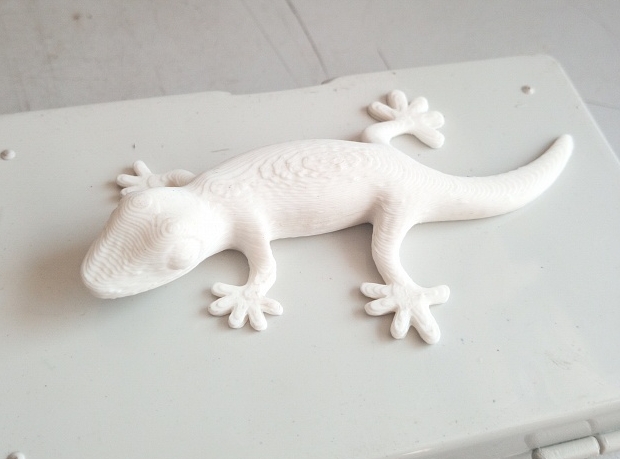 Ящерица не крашеная из ABS