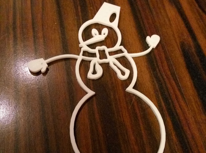 Kardan adam. Yeni yıla hazırlanmanın zamanı geldi. (Plastik Aparattır!!!)
