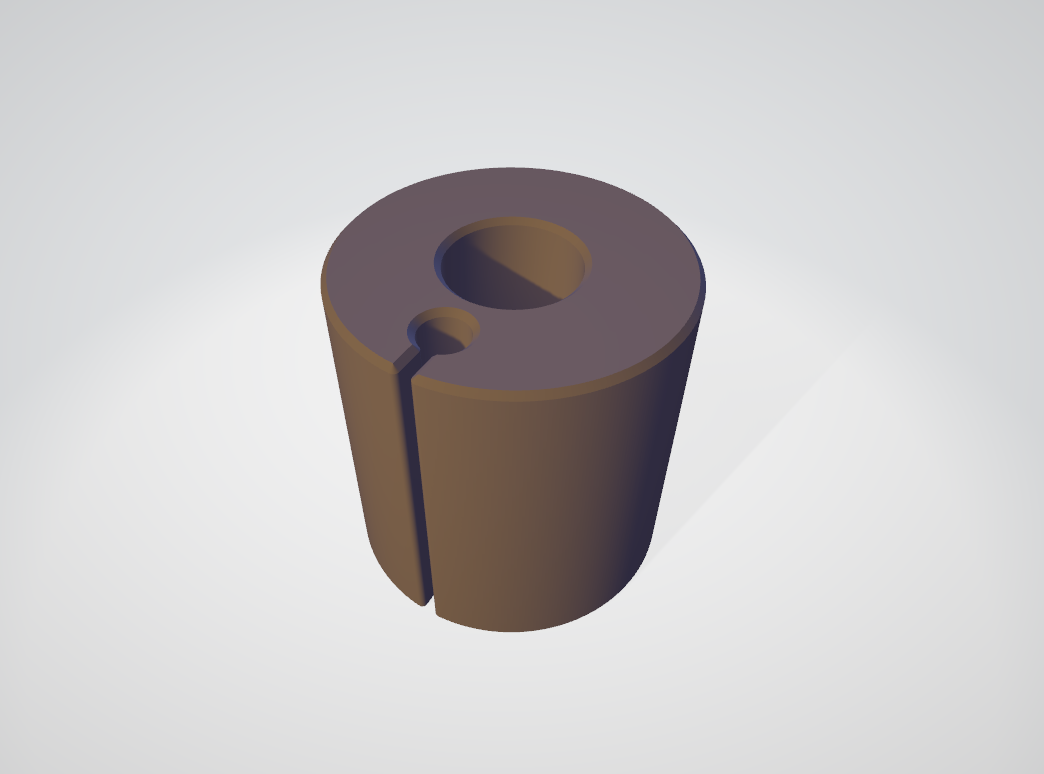 Tornavida için silindirik zımpara kağıdı tutucusu (Plastik Aparattır!!!)