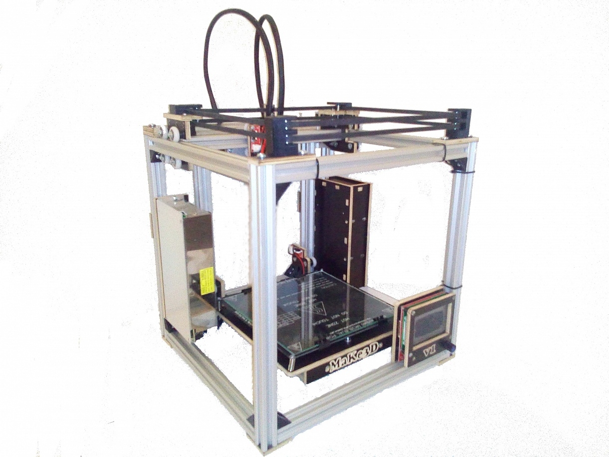3D Принтер MaKe3D V1 - CoreXY, алюминиевый корпус, 2 экструдера