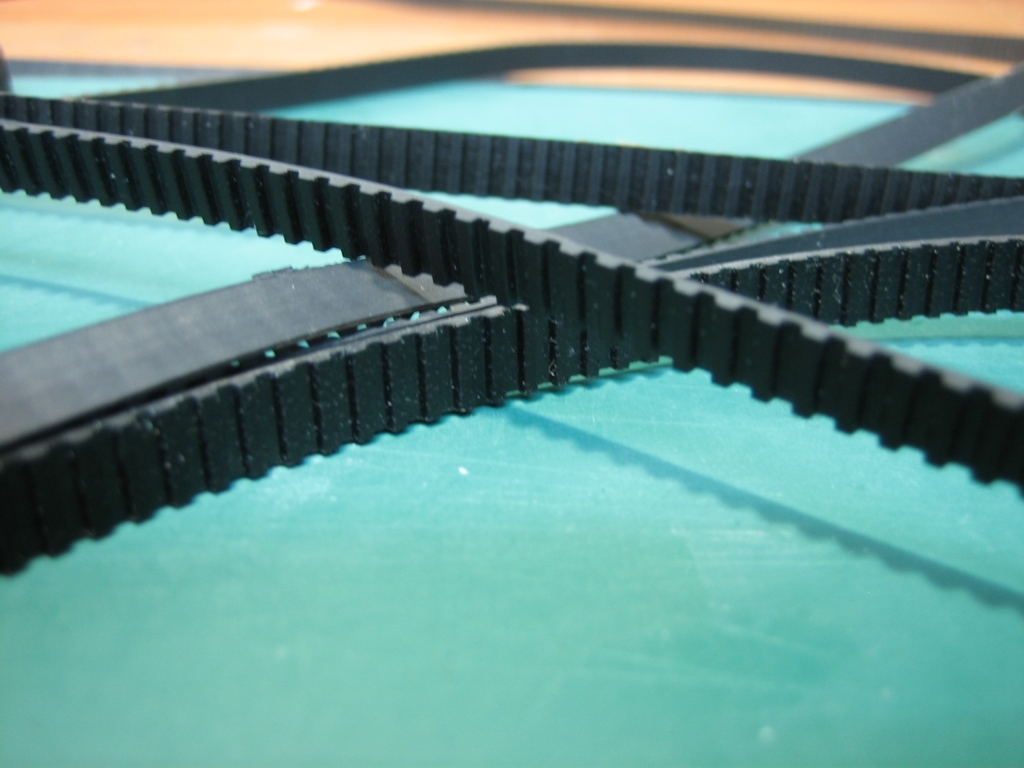 Комплект зубчатых ремней для Picaso Designer черные Комплект зубчатых ремней для Picaso Designer черные