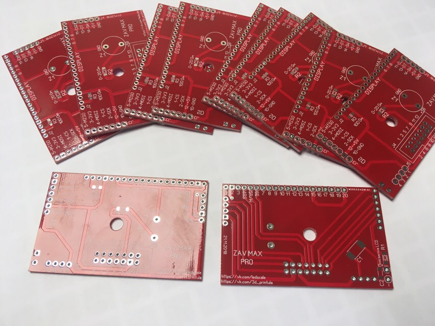 Адаптер для подключения дисплея, SD карты, энкодера к MKS GEN 1.4 в 3D принтере ZAV MAX PRO