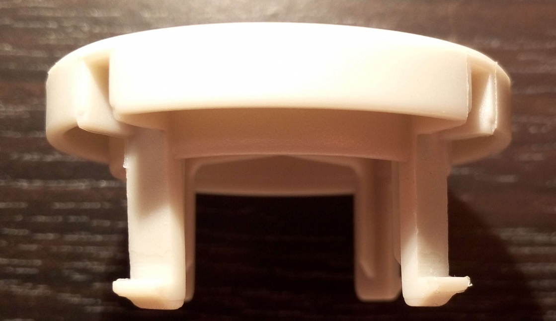 Требуется печать  // SketchUP// D50мм. h25мм. //  кнопка перевода коляски safety st1 3в 1 в лежачее положение 