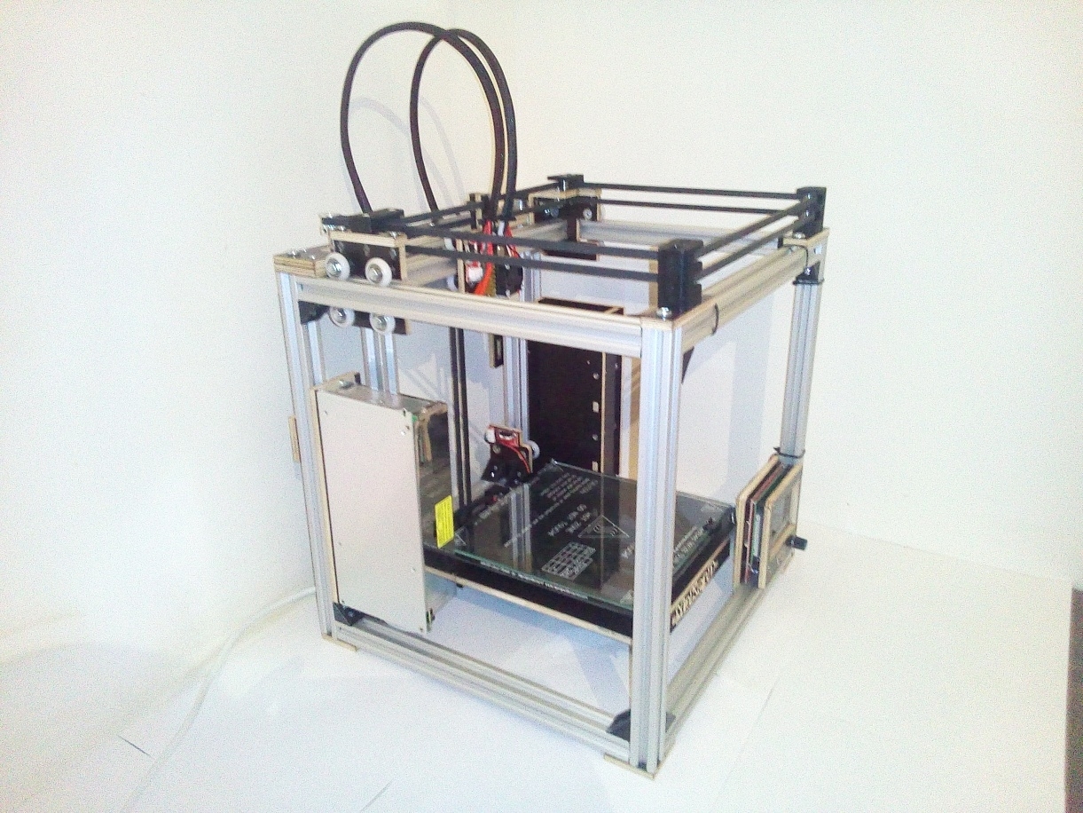 3D Принтер MaKe3D V1 - CoreXY, алюминиевый корпус, 2 экструдера