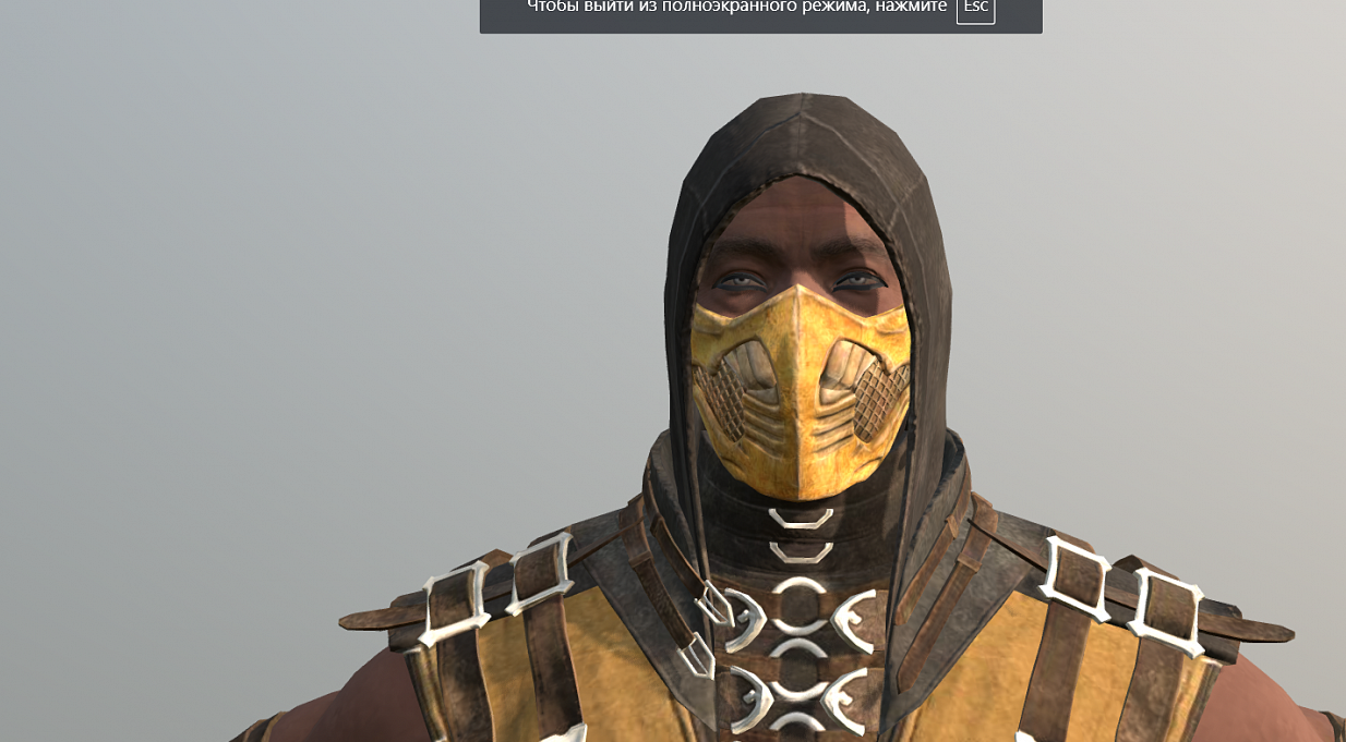 К объявлению "Нужна 3d модель бюста игрового персонажа"