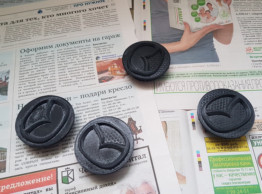 Mazda jant kapakları (Plastik Aparattır!!!)