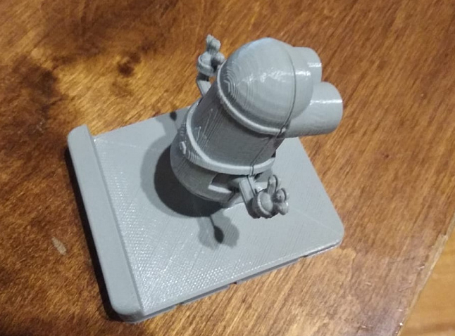 Minion Telefon Standı Düzenlendi (Plastik Aparattır!!!)