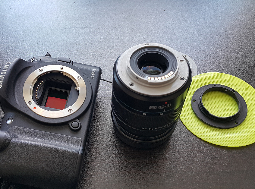 18-55 Samsung lensler için bayonet halka (Plastik Aparattır!!!) 18-55 Samsung lensler için bayonet halka (Plastik Aparattır!!!)