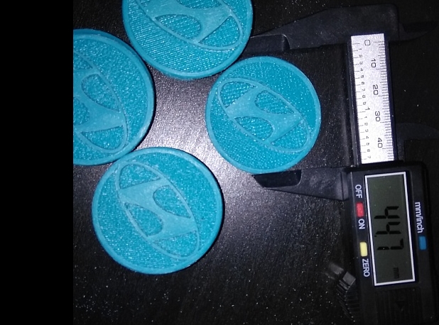 HYUNDAI 45mm göbek kapağı (Plastik Aparattır!!!)