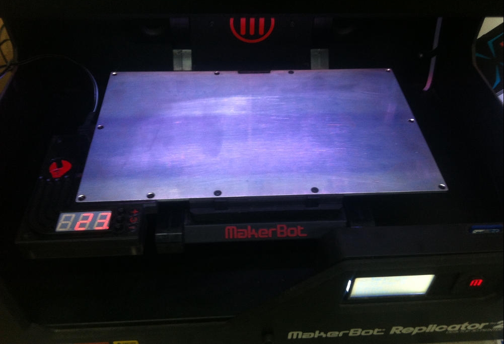 Подогреваемая платформа для 3D принтера Replicator 2.