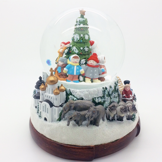 3d модель снежного шара