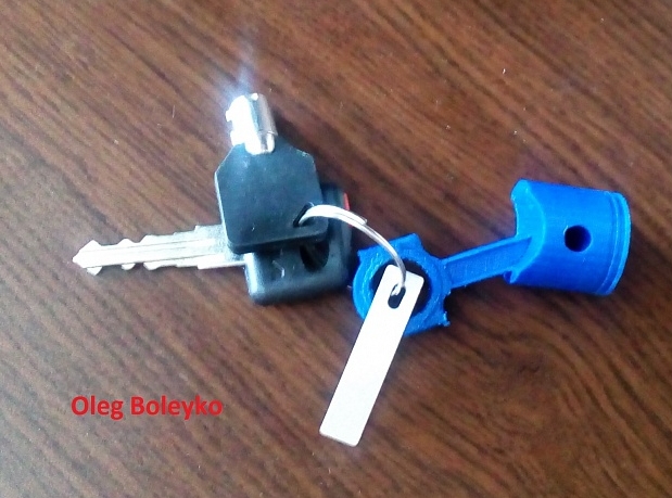 Piston şeklinde anahtarlıklar (Plastik Aparattır!!!)