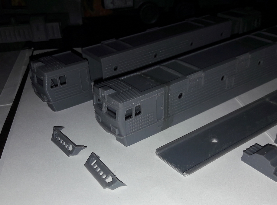 Магистральный Электровоз ЭП1  набор заготовок