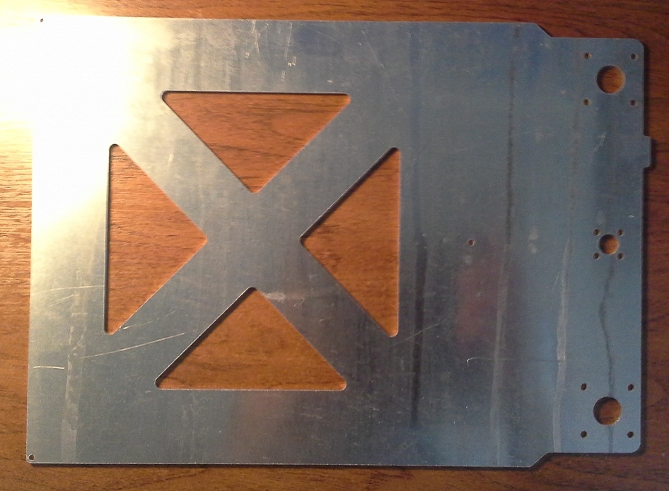 Алюминиевое основание стола для Ultimaiker.