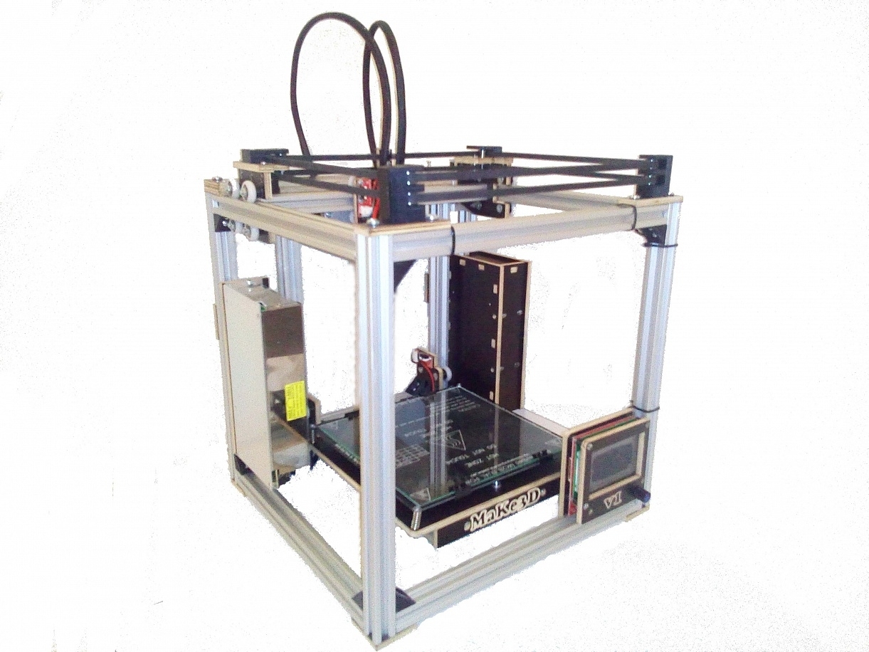 3D Принтер MaKe3D V1 - CoreXY, алюминиевый корпус, 2 экструдера