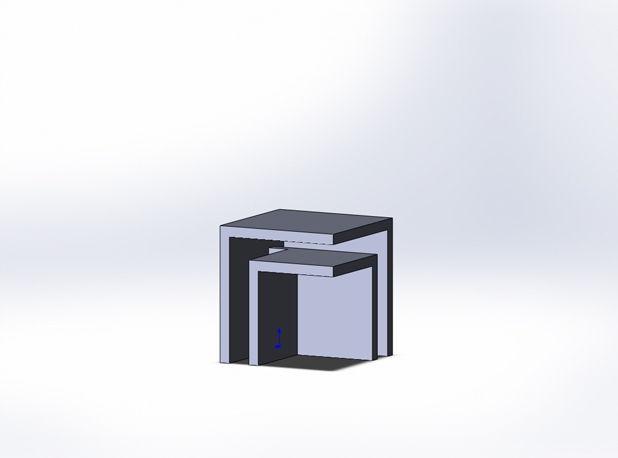 Kutular için bağlantı köşesi (4mm duvarlar için) (Plastik Aparattır!!!)