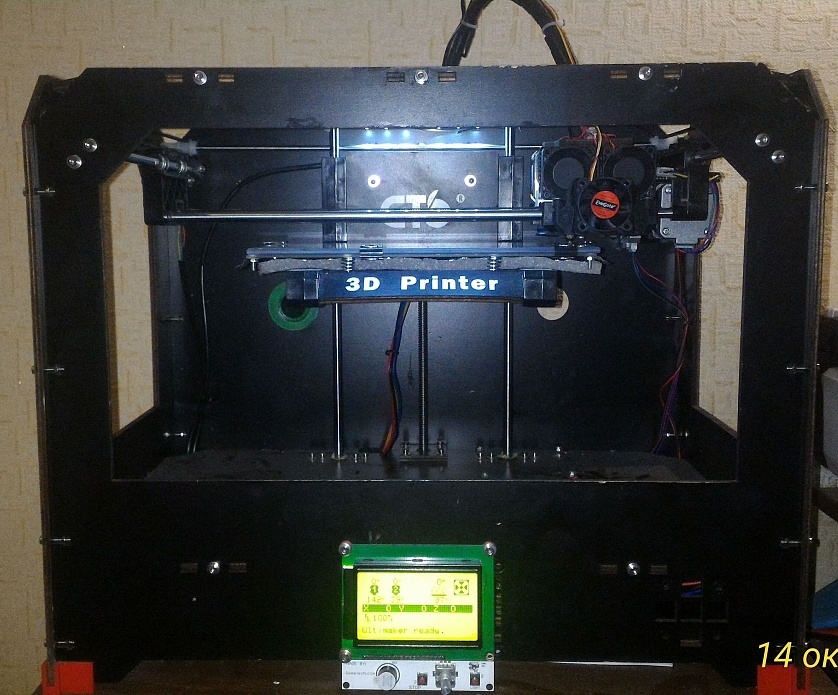 Продам 3д принтер реплику Maker Bot