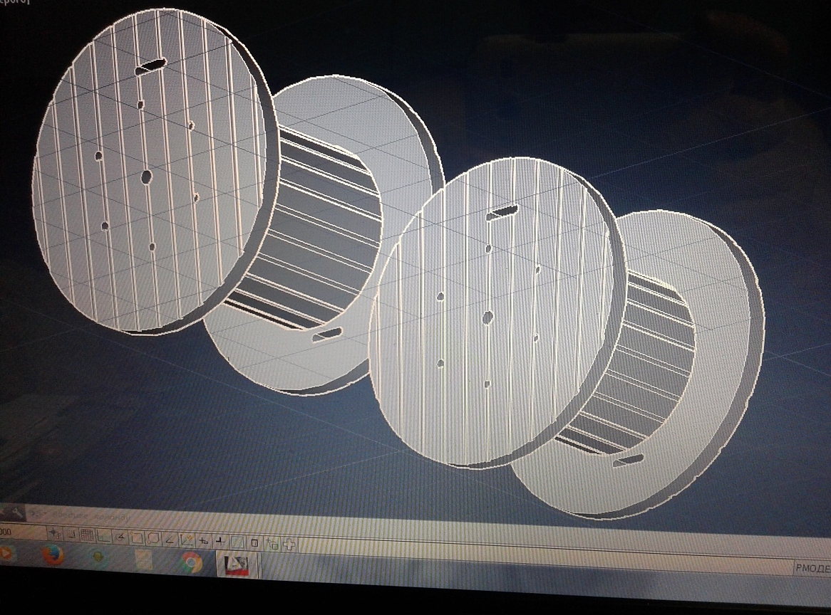 kablo makarası 1/43 (Plastik Aparattır!!!)