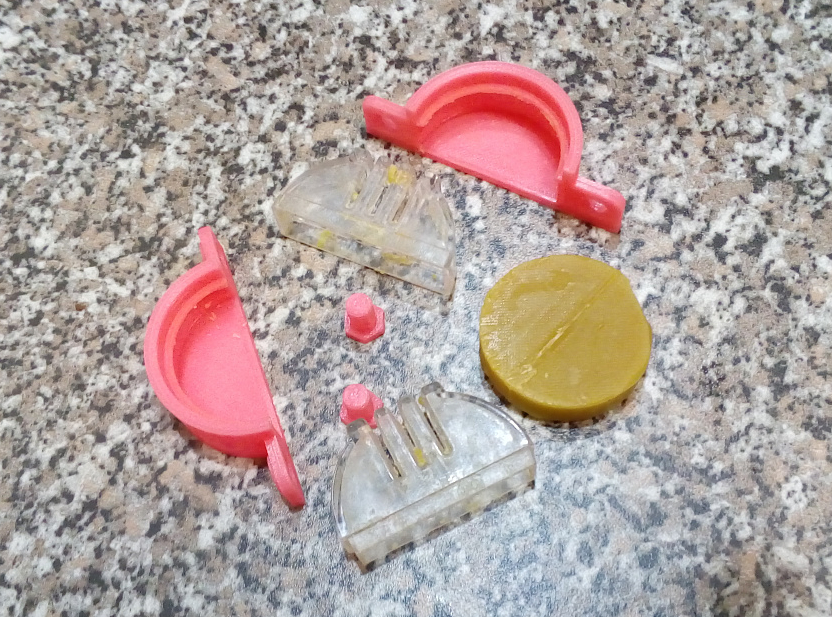 Balmumu disk kalıbı (Plastik Aparattır!!!)