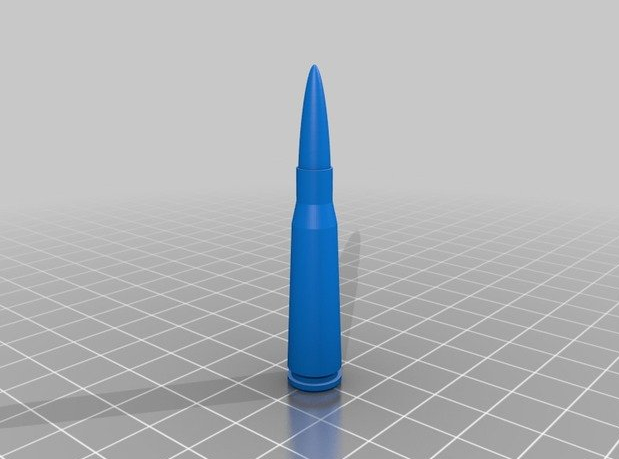 Kartuş 5,45x39mm (Plastik Aparattır!!!)